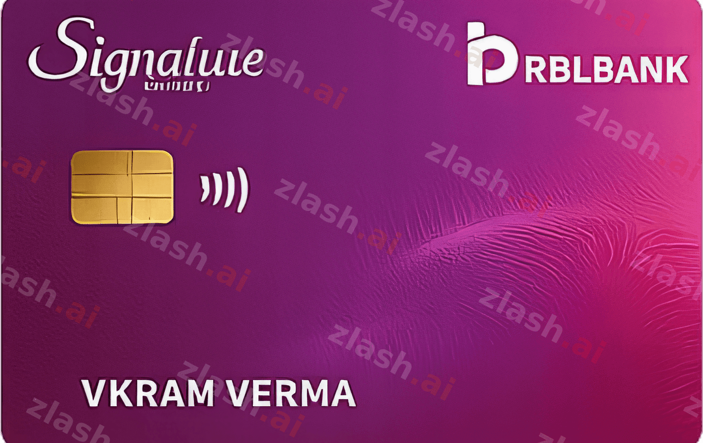 RBL Signature Banking Credit Card